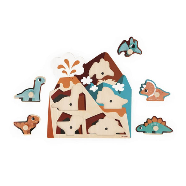 Hudební puzzle – Dinosauři 18m+