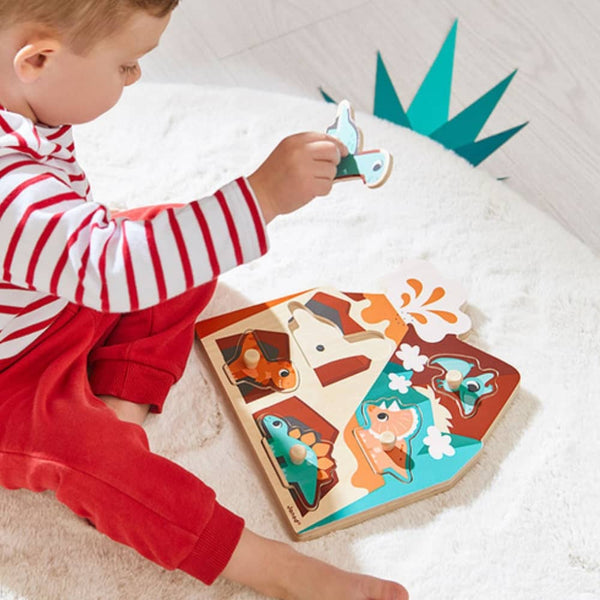 Hudební puzzle – Dinosauři 18m+