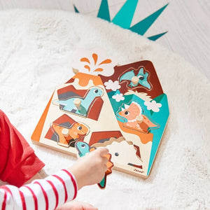 Hudební puzzle – Dinosauři 18m+