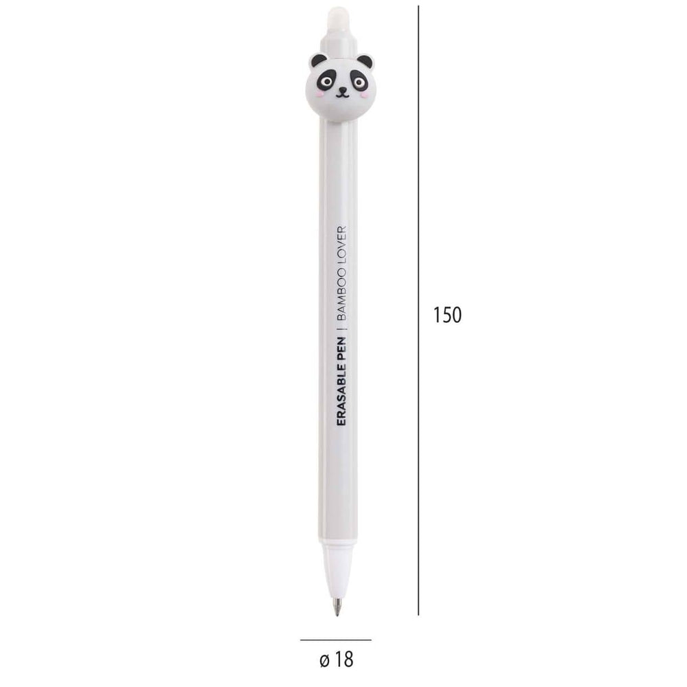 Sada gumovacích per – panda a medvěd (2 kusy)