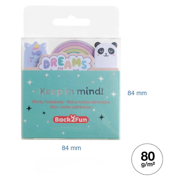 Sada samolepicích bločků – Dreams (4 motivy, 120 listů)