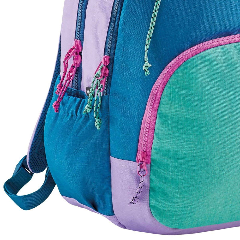 Tříkomorový školní batoh – Berlin Rider Purple (27L, A4)