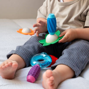 Magnetické kostky Smart Max – My First Sound & Flowers, 6 dílů