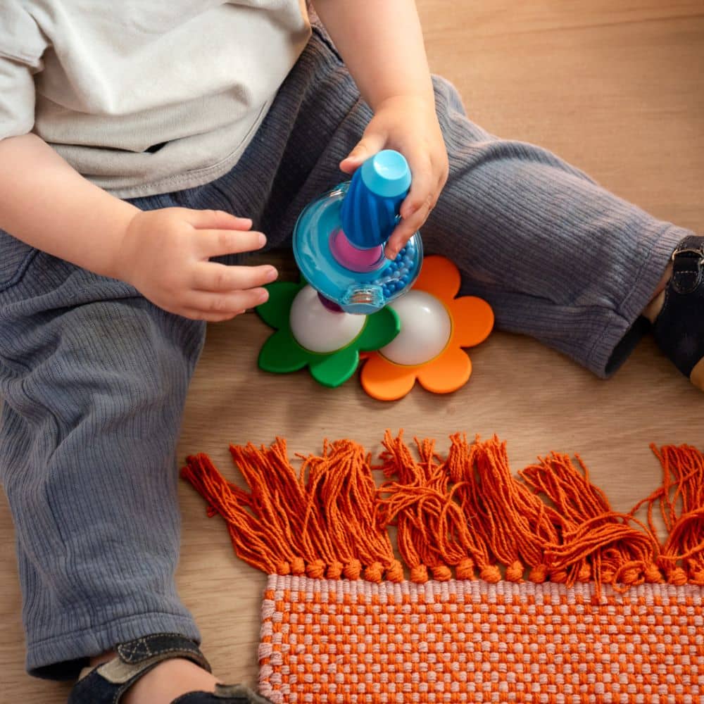 Magnetické kostky Smart Max – My First Sound & Flowers, 6 dílů