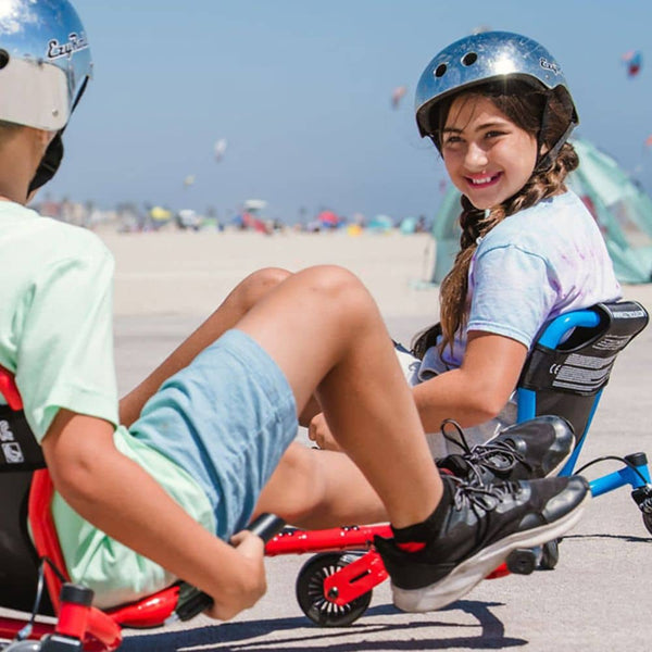 360° akční sedací motokára a dětské vozítko - Spinner X Blue (4-12 let)