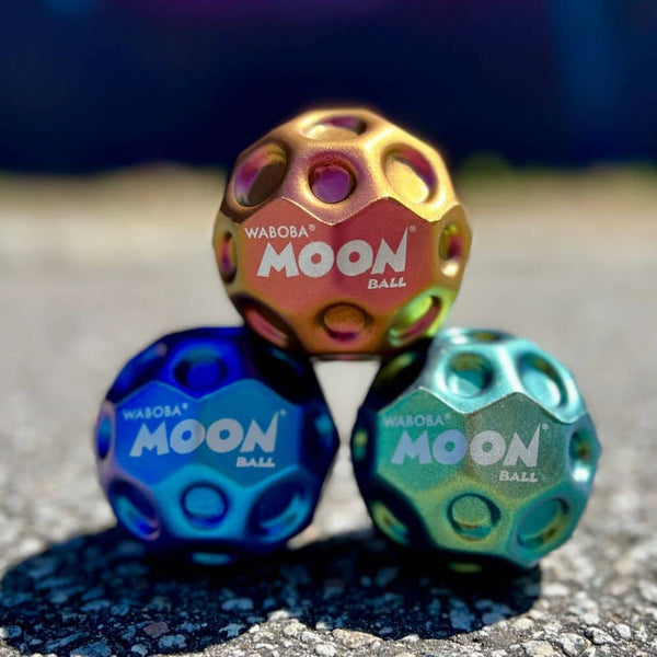 Skákací míček Metallic Moon Ball 1 ks