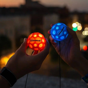 Moonshine Bounceback – Svítící skákací míček s LED efektem
