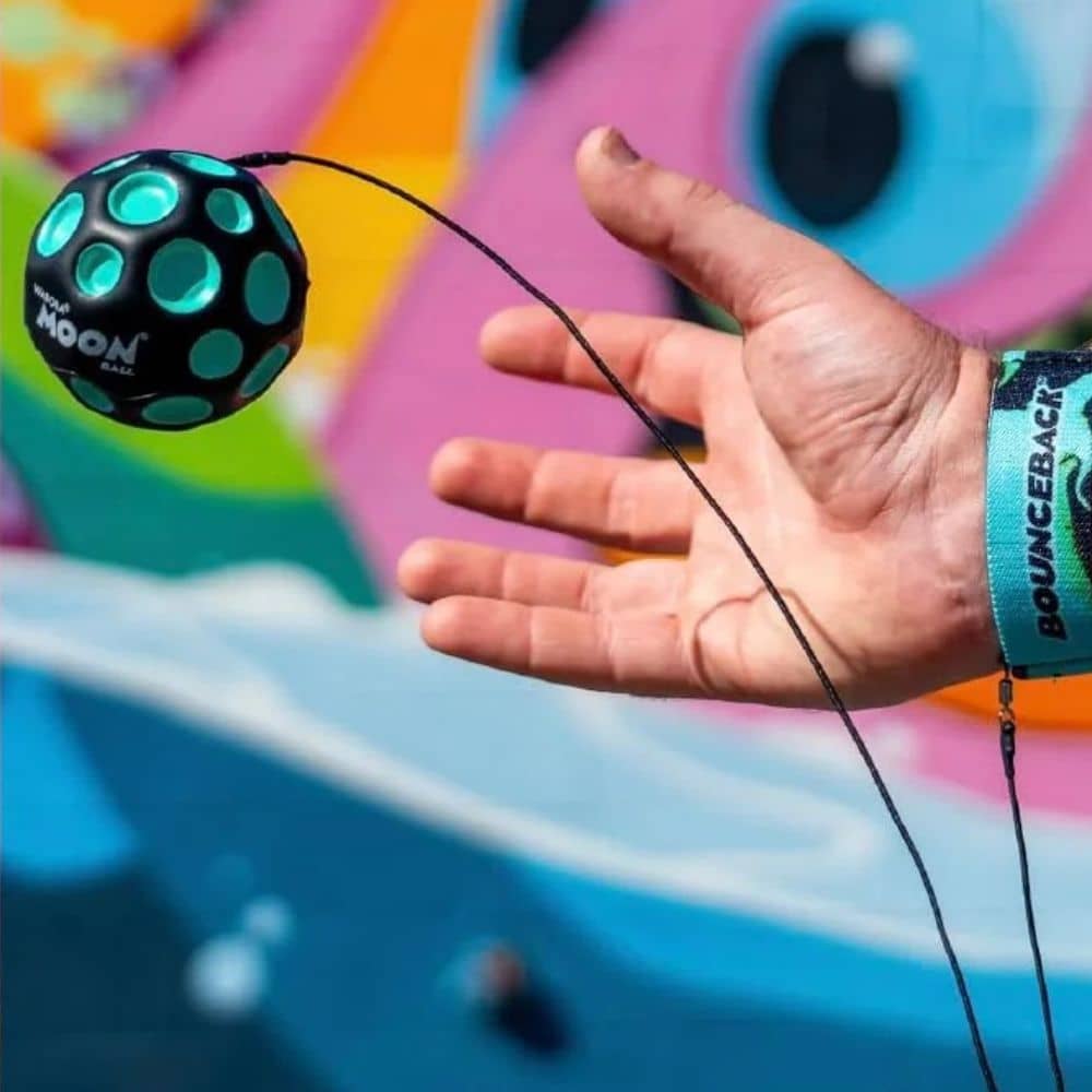 Míček na elastické šňůrce (120 cm) – Bounceback, 1 kus