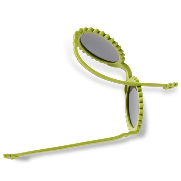 Flexibilní dětské sluneční brýle Fleur 0–12 měs. – Olive