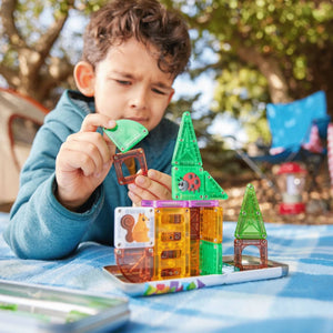 Magnetické kostky – Treehouse Travel od microMAGS, 24 dílů