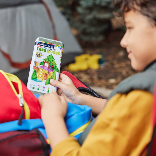 Magnetické kostky – Treehouse Travel od microMAGS, 24 dílů