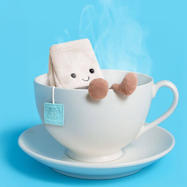 Amuseable Steepy Tea Bag – Plyšový čajový sáček (11 cm)