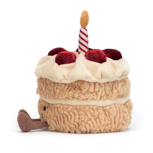 Amuseable Birthday Cake – Plyšový narozeninový dort (16 cm)