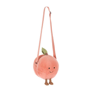 Plyšová taška přes rameno Amuseable Peach (18 cm)