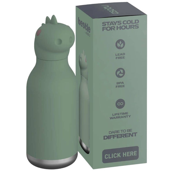 Termoska s brčkem Bestie – Dinosaurus (460 ml)