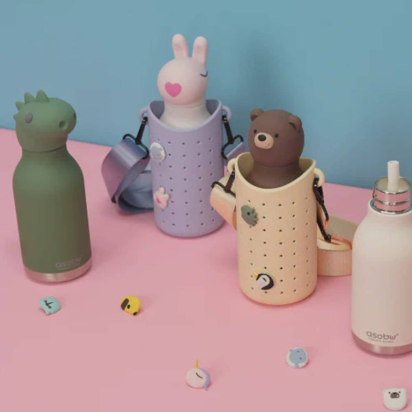 Držák lahve s popruhem Bestie Sling – žlutý