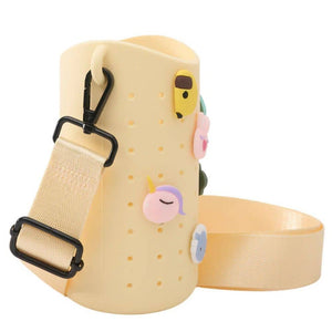 Držák lahve s popruhem Bestie Sling – žlutý