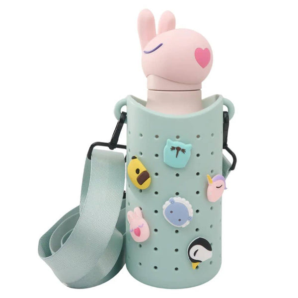 Držák lahve s popruhem Bestie Sling – zelený