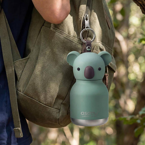 Termo láhev s brčkem Mini Bestie – Koala (200 ml)