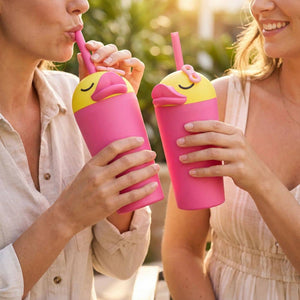 Bestie Tumbler Termohrnek s brčkem – Kachna (720 ml)