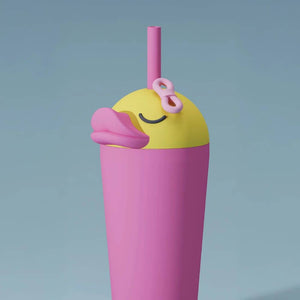 Bestie Tumbler Termohrnek s brčkem – Kachna (720 ml)