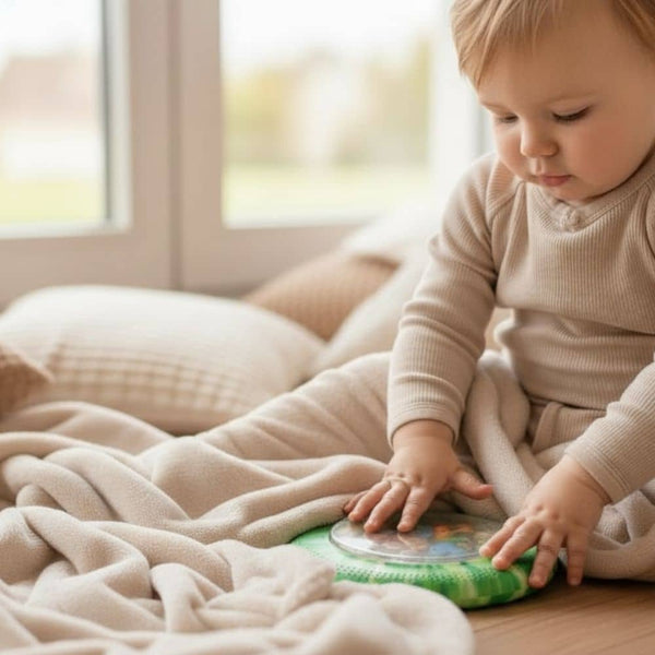 Senzorická disketa Peekaboo s figurkami - Dinosauři