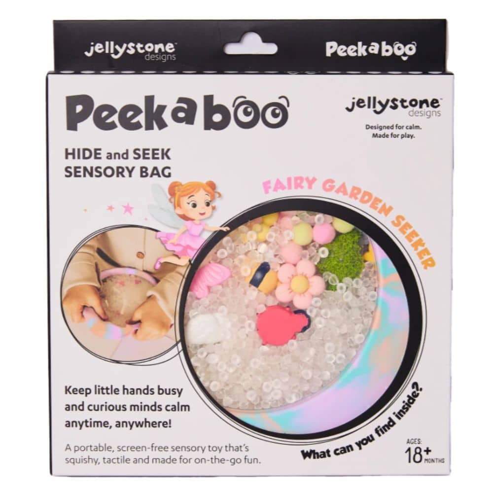 Senzorická disketa Peekaboo s figurkami - víly