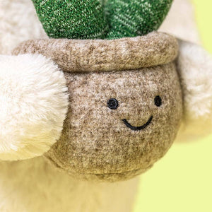 Bashful Hase – Krémově bílá s Aloe Vera (31 cm)