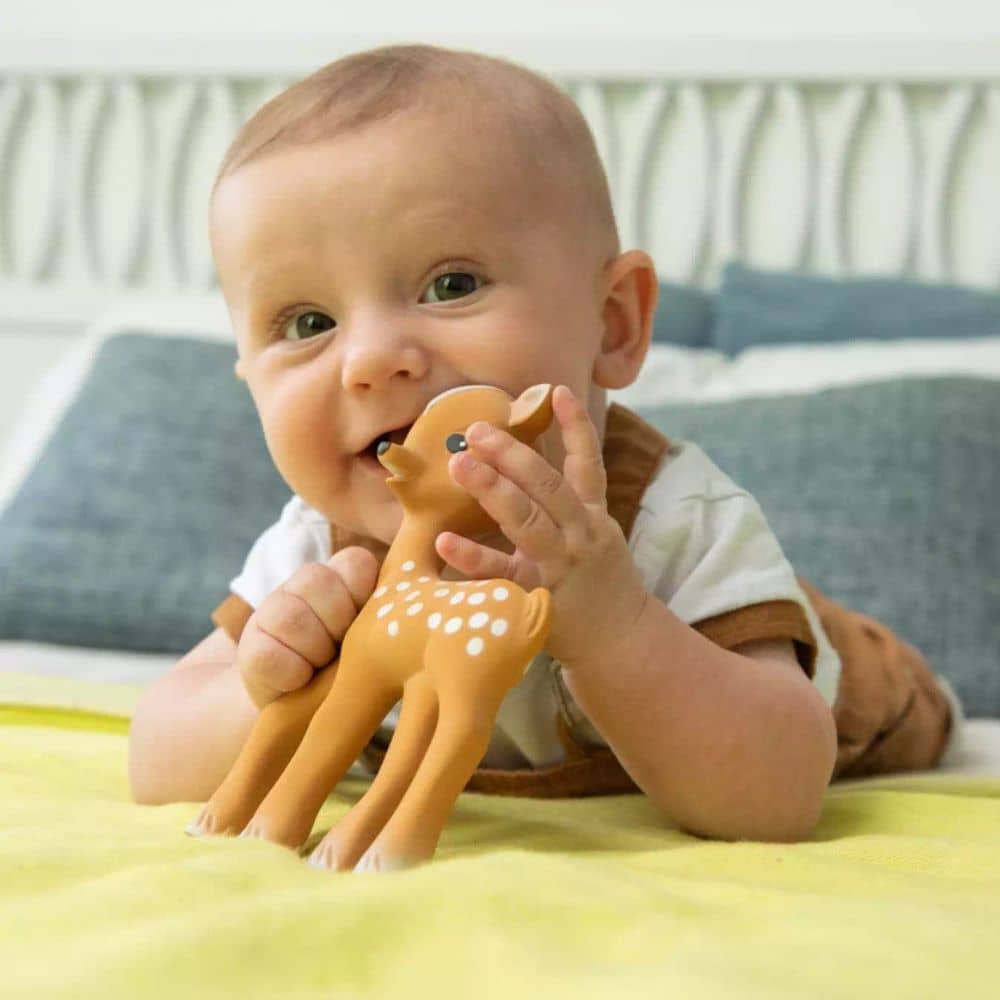 Kousátko z přírodního kaučuku - Fanfan la renne (15 cm)