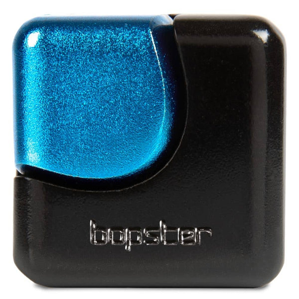 Hračka na procvičení jemné motoriky – Fidget Cube Spinner – černá/modrá