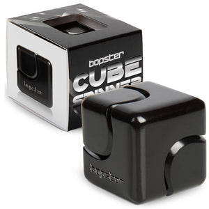 Hračka na procvičení jemné motoriky – Fidget Cube Spinner – černá