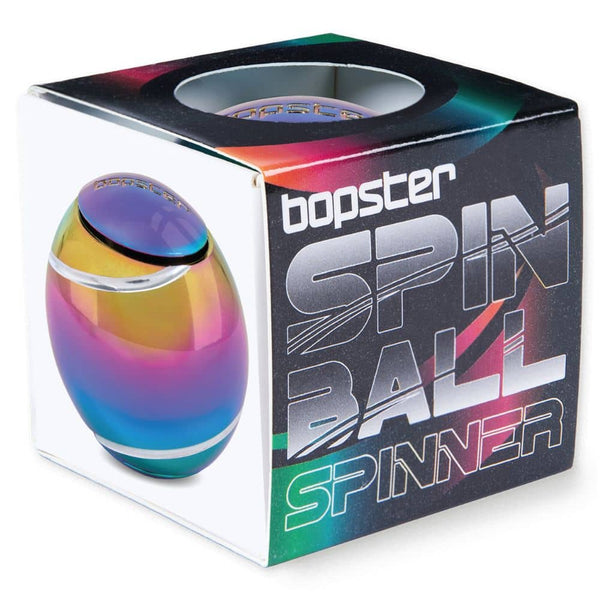 Hračka na procvičení obratnosti – Spin Ball Spinner – vícebarevná/metalická