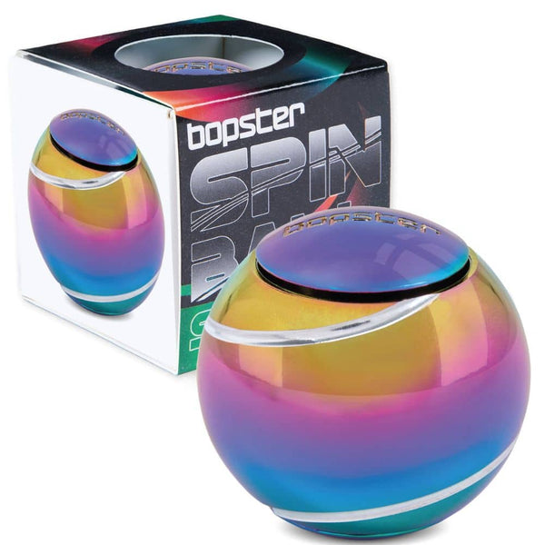 Hračka na procvičení obratnosti – Spin Ball Spinner – vícebarevná/metalická