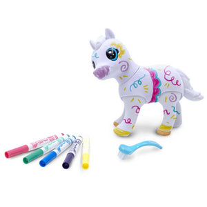Velké figurky k malování a mytí – Washimals Jumbo, poník Elvis