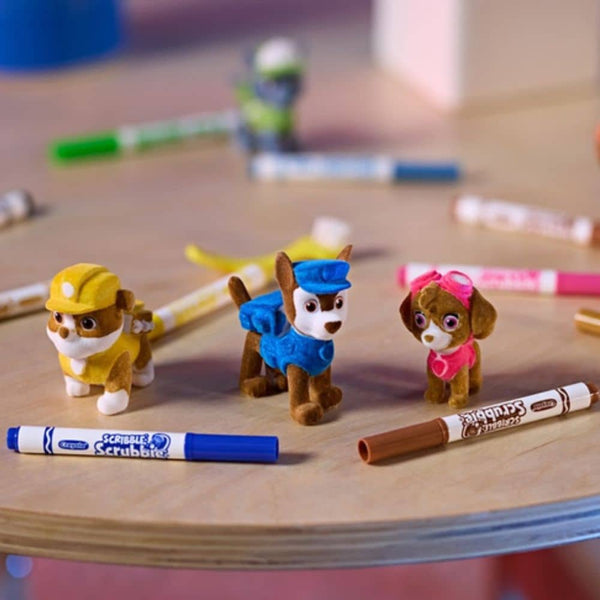 Sada figurek k malování a mytí – Washimals, Tlapková patrola (5 figurek)
