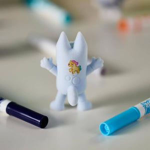 Sada figurek k malování a mytí – Washimals, Bluey (4 figurky)