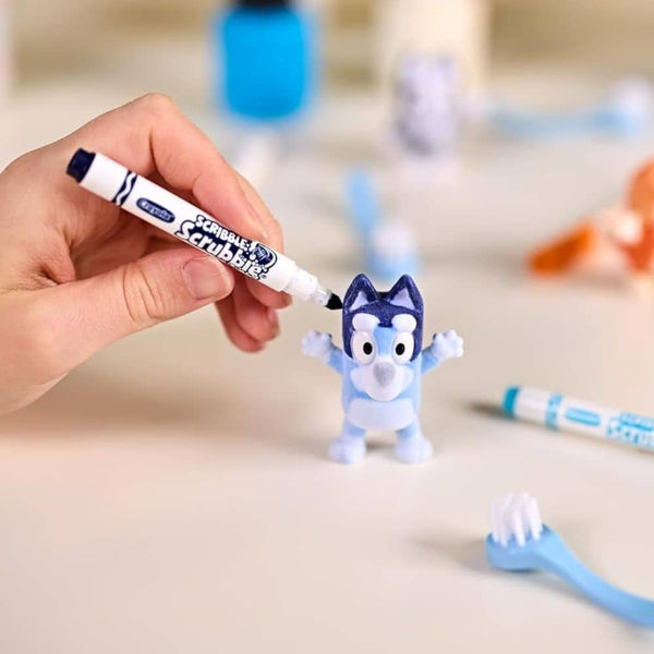 Sada figurek k malování a mytí – Washimals, Bluey (4 figurky)