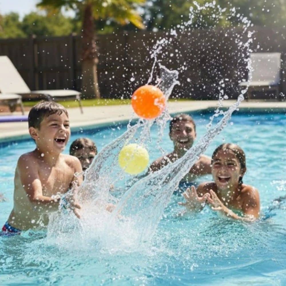 Opakovaně použitelné silikonové vodní bomby - Aqua-boom 7 ks