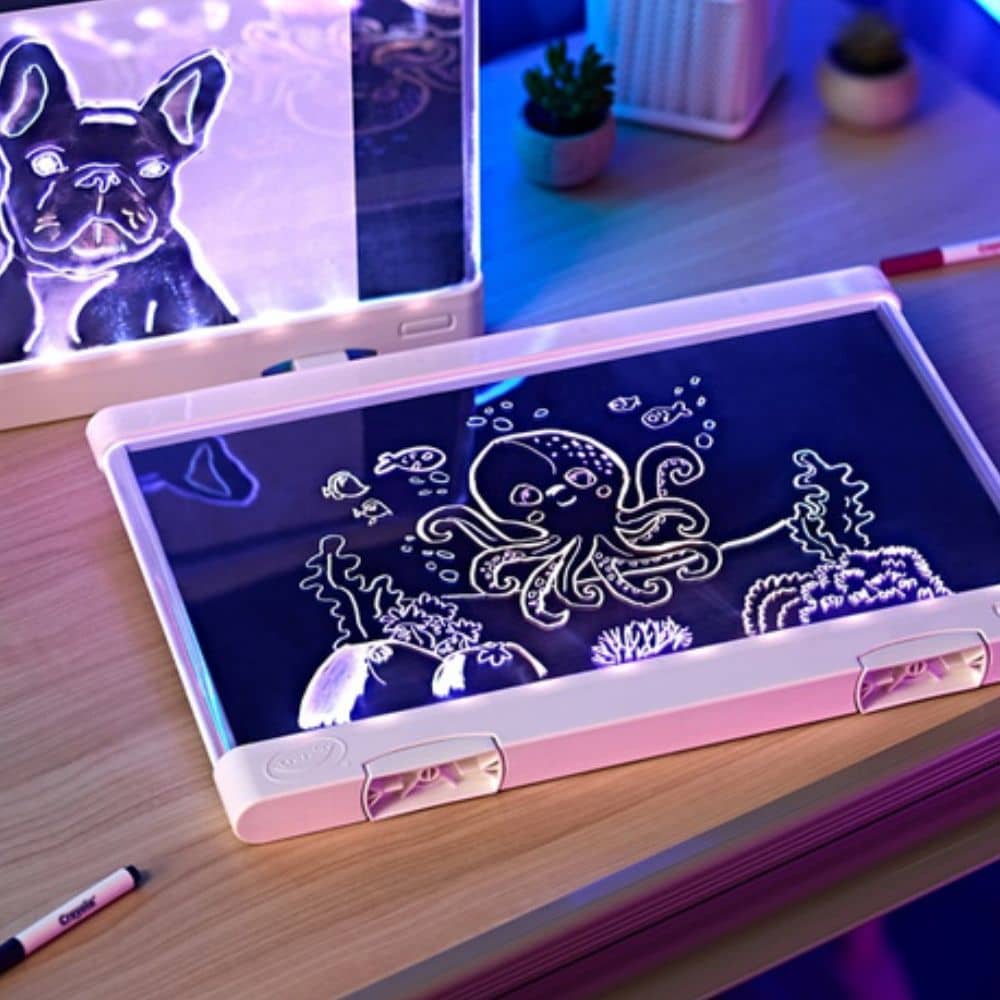 LED světelná tabule s 6 popisovači