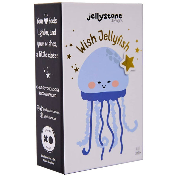 Sensorická hračka - Wish Jellyfish modrá (10 cm)