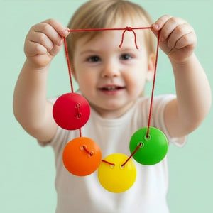 Bilibo Dots - Barevné hrací kameny pro kreativní hraní - 36 kusů