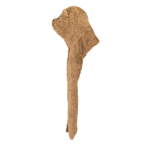 Příjemná plyšová čepice – medvěd Bartoloměj, 33 cm