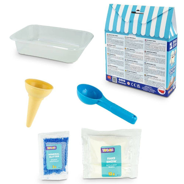Smyslový set – Sněhové a ledové dezerty – Vnímej sníh