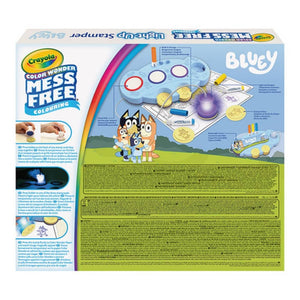 Sada razítek s inkoustem bez skvrn – Color Wonder Mess Free, Bluey