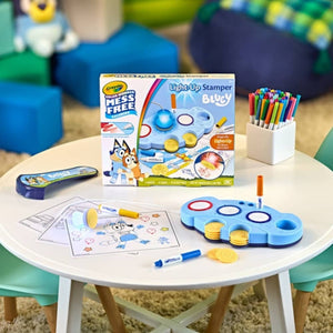 Sada razítek s inkoustem bez skvrn – Color Wonder Mess Free, Bluey