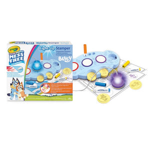 Sada razítek s inkoustem bez skvrn – Color Wonder Mess Free, Bluey