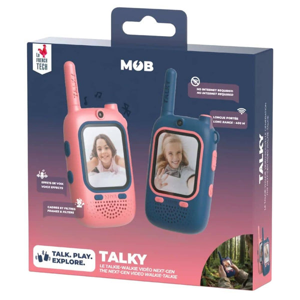 Vysílačka s videofunkcí a hlasovými efekty pro děti