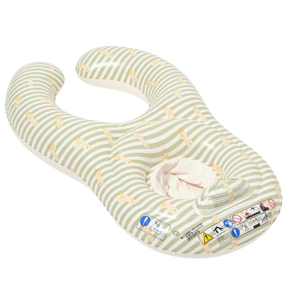 Plovoucí dětská sedačka – Duck Sage Stripe