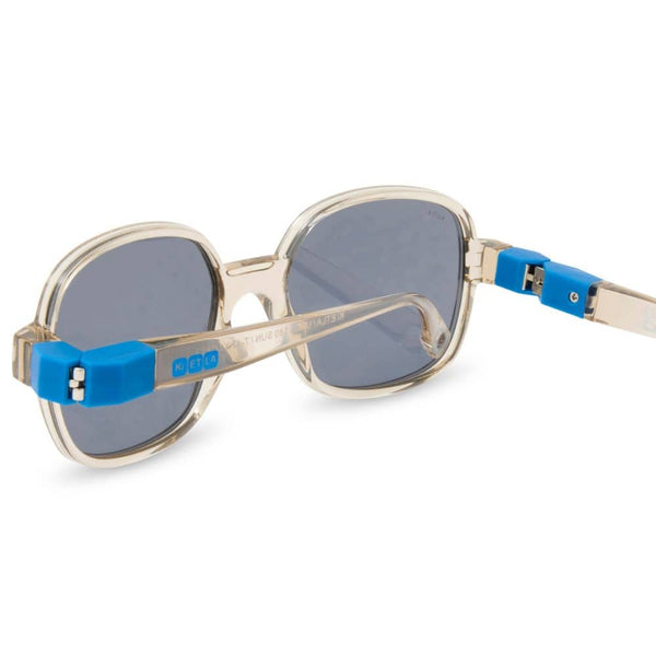 Flexibilní polarizační dětské sluneční brýle Urban 4-7 let - Moka Blue
