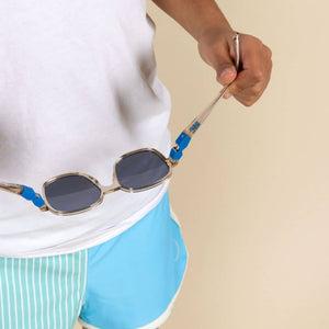 Flexibilní polarizační dětské sluneční brýle Urban 4-7 let - Moka Blue